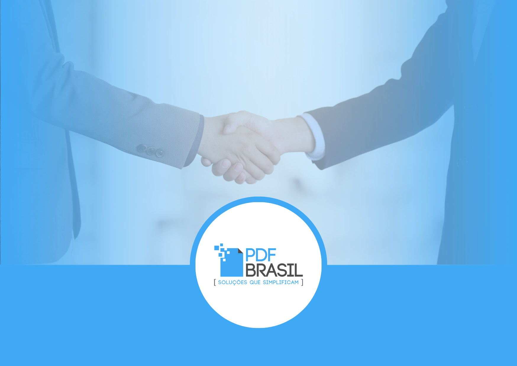 imagem aperto de mão